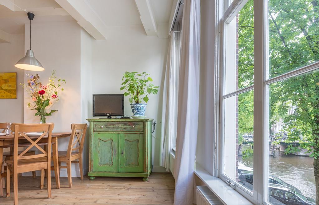Canal View Amsterdam Apartment Eksteriør billede